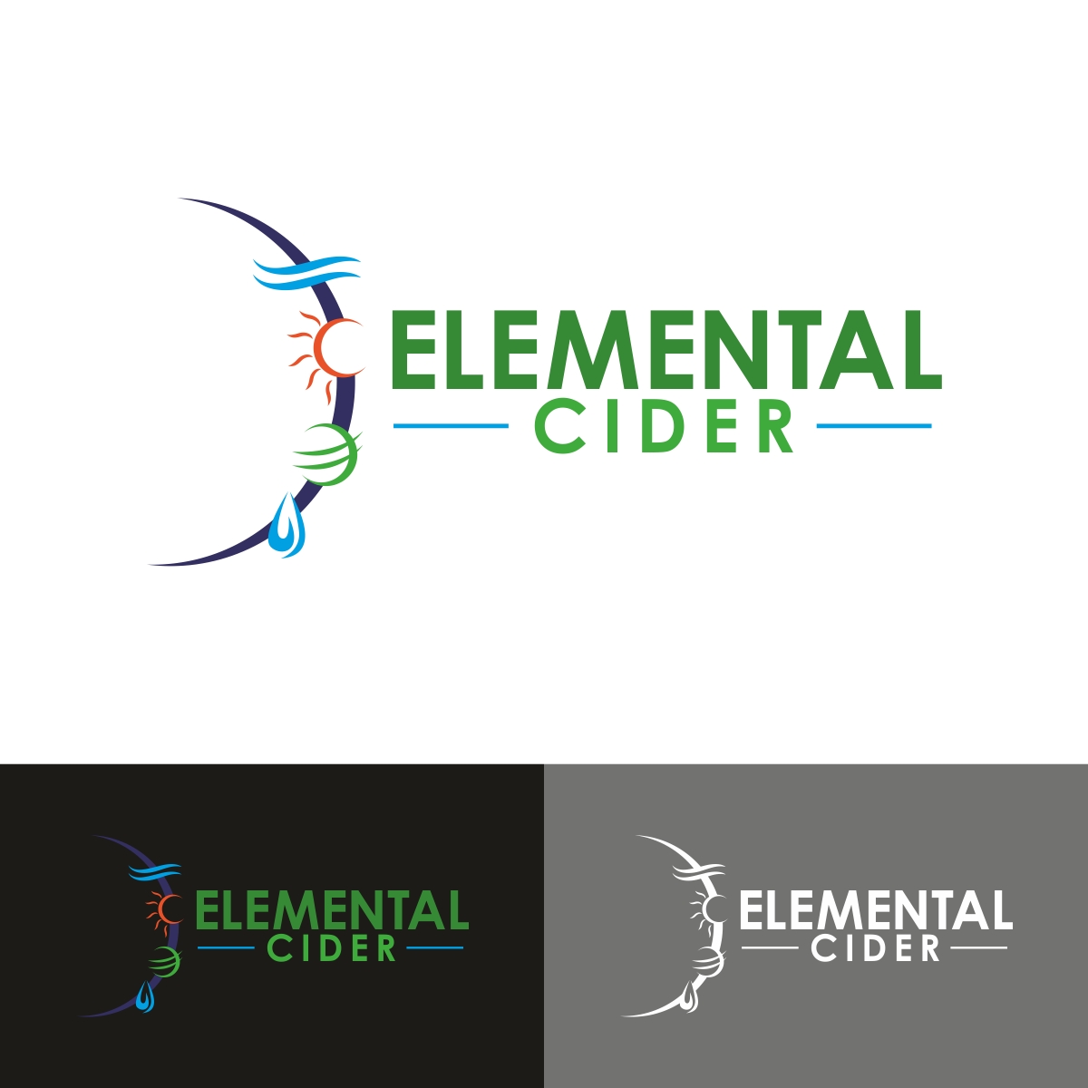 Logo Design by e-graphics for Elemental Cider | Design #12598109