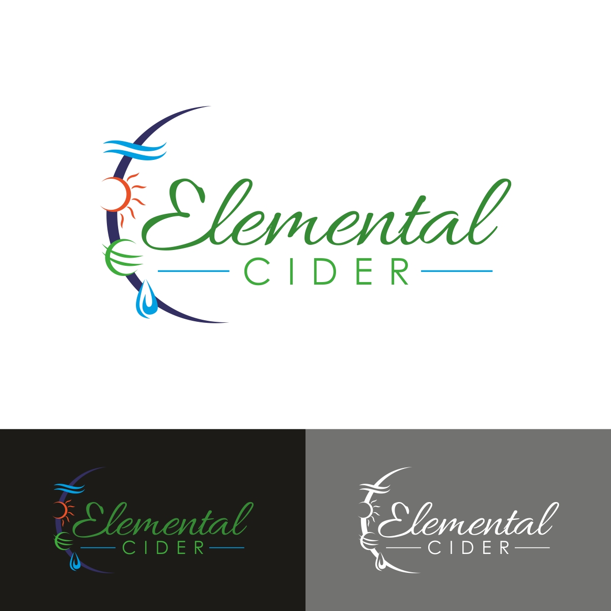 Logo Design by e-graphics for Elemental Cider | Design #12598112