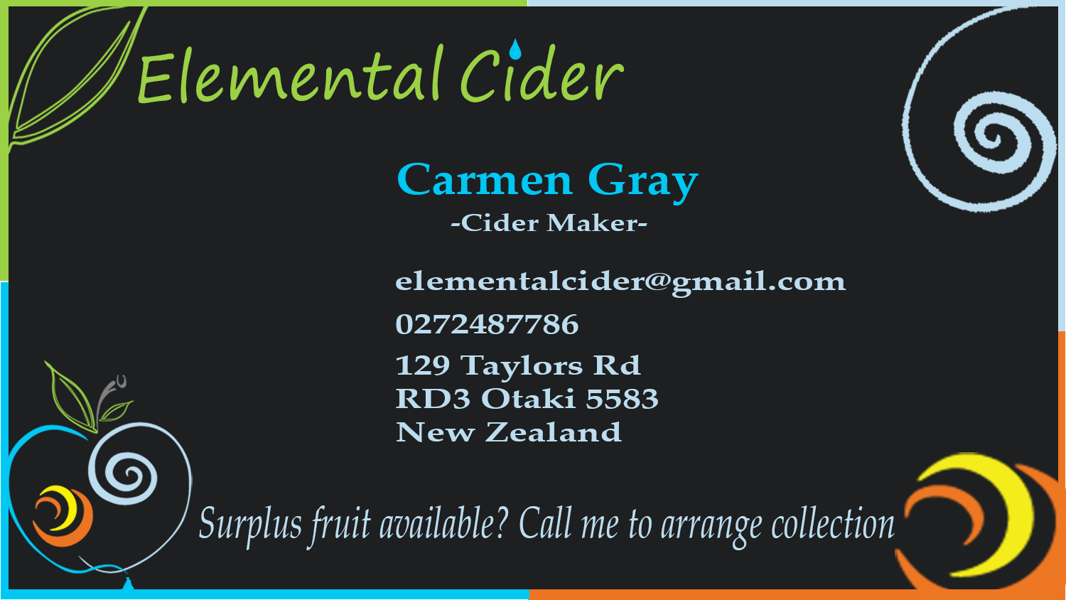 Logo Design by nikolapacariz for Elemental Cider | Design #12743147