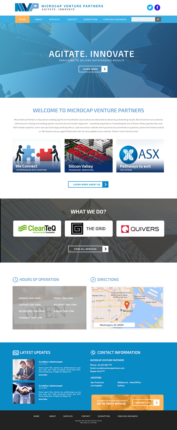 Web Design by Dom-dom for this project | Design #12541555