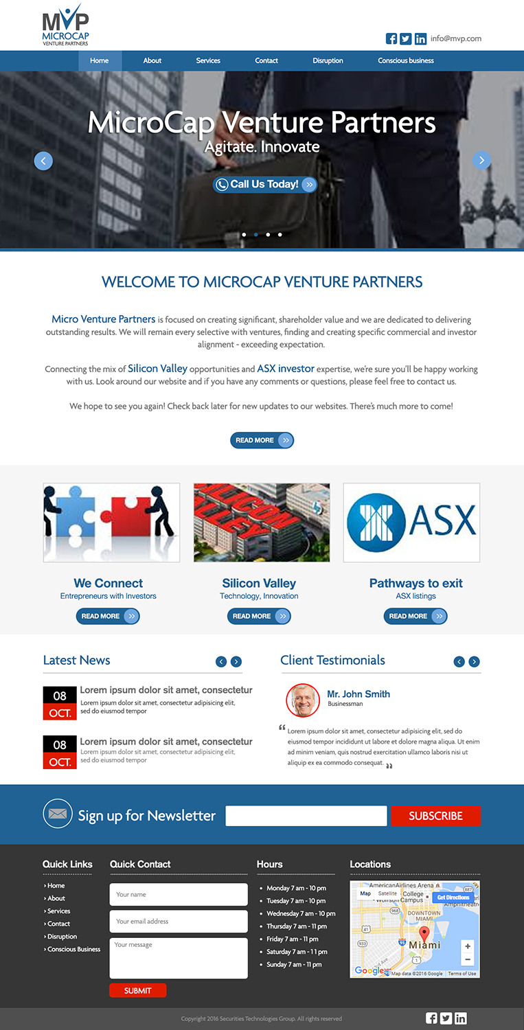 Web Design by Black Machine Grafx for this project | Design #12534098
