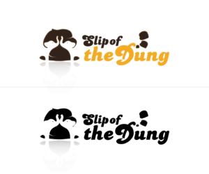 Slip of the Dung | Logo Design by larismanis