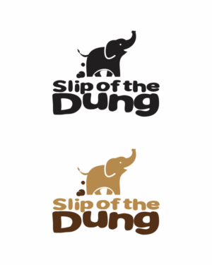 Logo Design by pa2pat for Slip of the Dung | Design #12502782