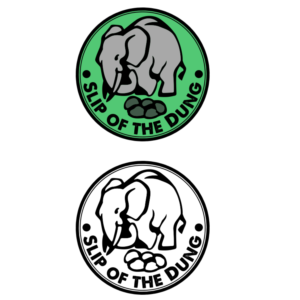 Logo Design by budiutomobudiutomo2015 for Slip of the Dung | Design #12540083