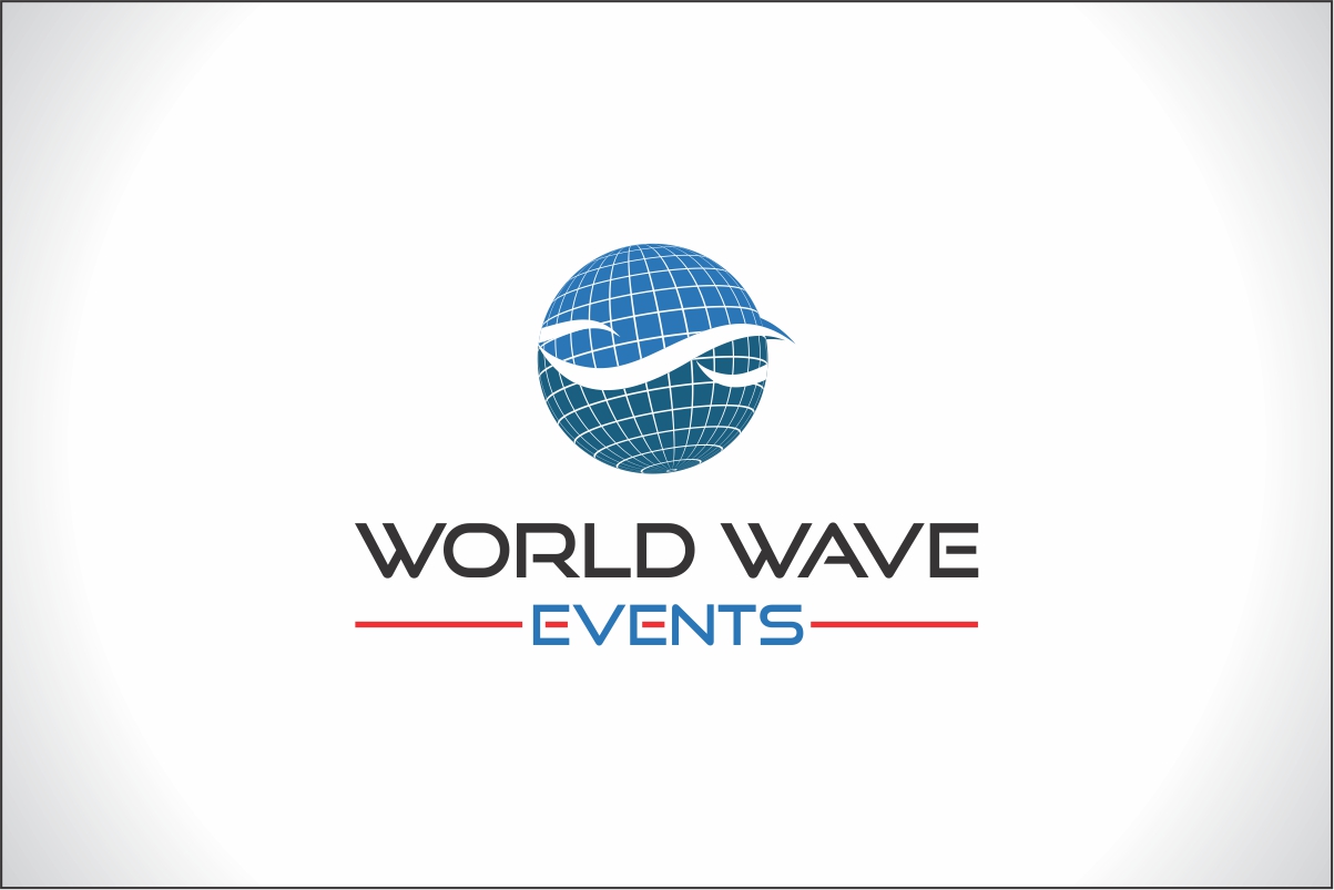 Logo Design by Robert Macwan for World Wave Events | Design #12600438