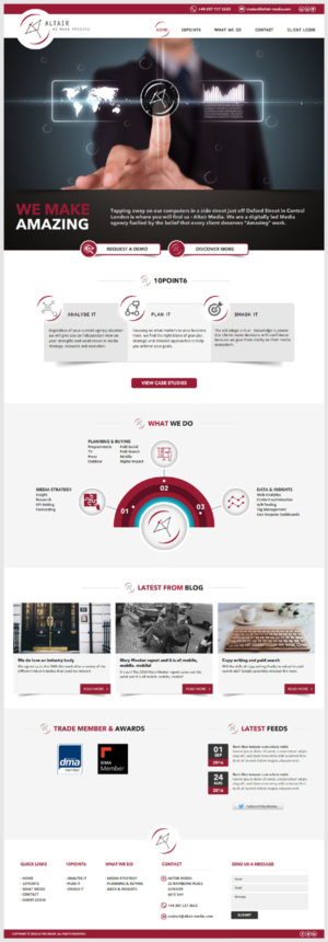 Web Design by -Marc- for this project | Design: #12608096