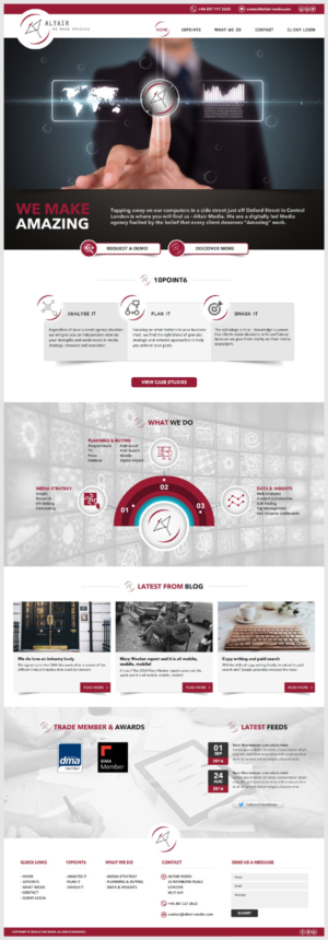 Web Design by -Marc- for this project | Design: #12608192