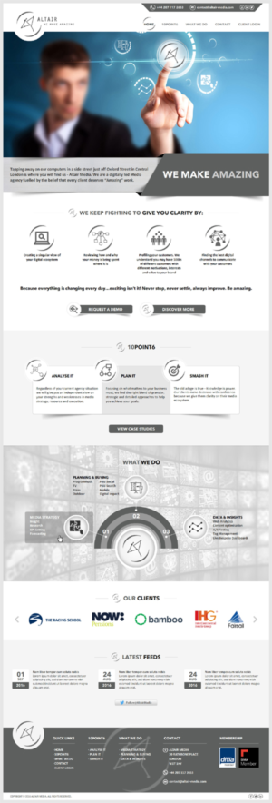Web Design by -Marc- for this project | Design: #12620854