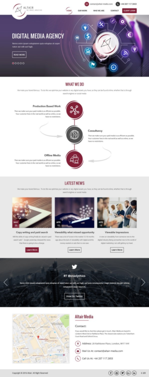 Web Design by pb for this project | Design: #12511292