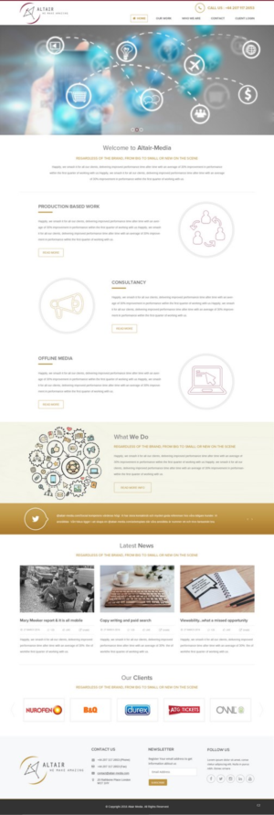 Web Design by pb for this project | Design: #12511294