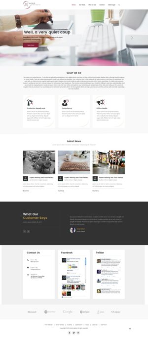 Web Design by pb for this project | Design: #12511296
