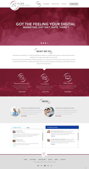 Web Design by pb for this project | Design: #12511314