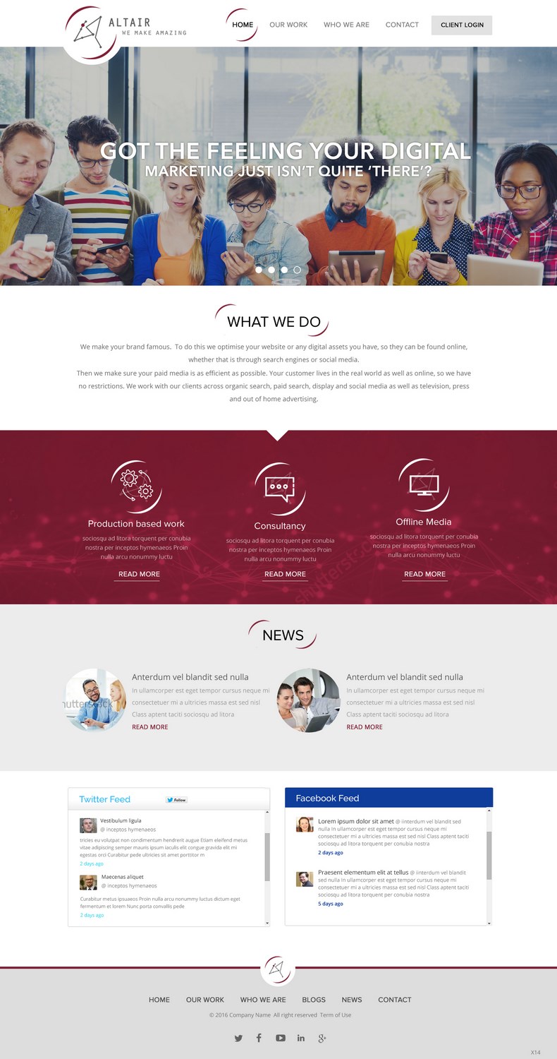 Web Design par pb pour ce projet | Design #12511315