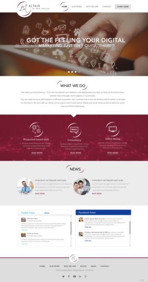 Web Design by pb for this project | Design: #12511317