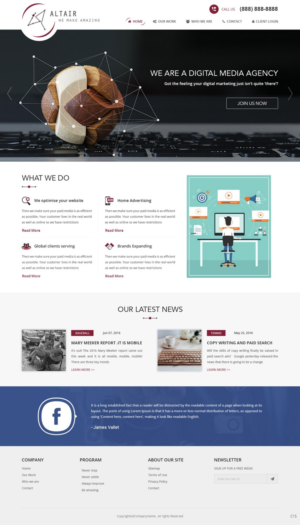 Web Design by pb for this project | Design: #12511343