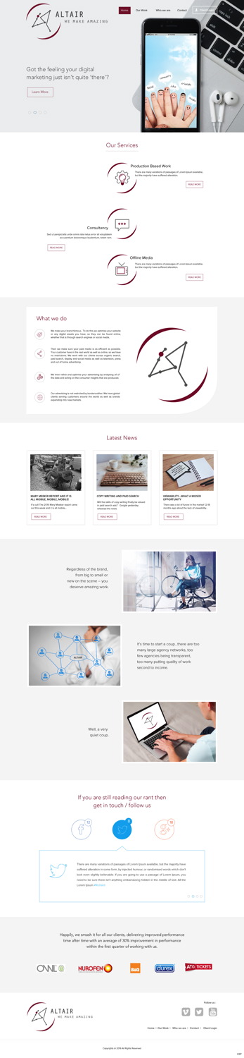 Web Design by pb for this project | Design #12511361