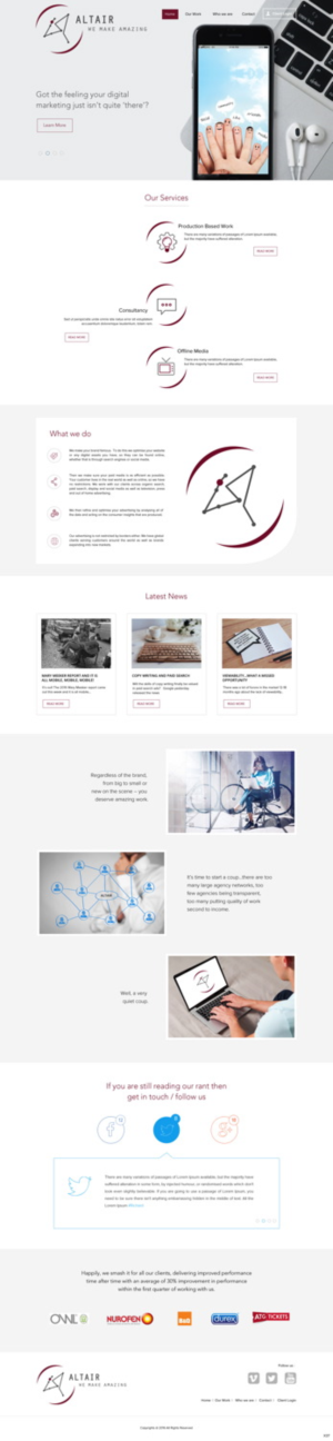 Web Design by pb for this project | Design: #12511361