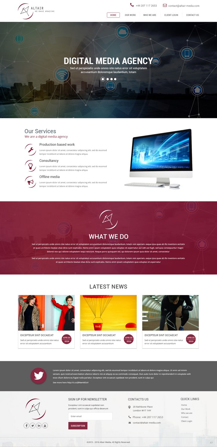 Web Design by pb for this project | Design #12520971
