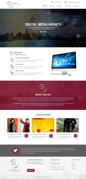 Web Design by pb for this project | Design: #12520971