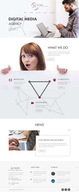 Web Design by pb for this project | Design: #12520975