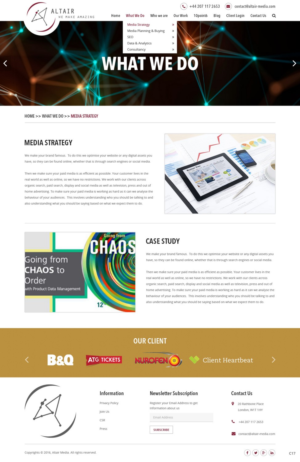 Web Design by pb for this project | Design: #12766009