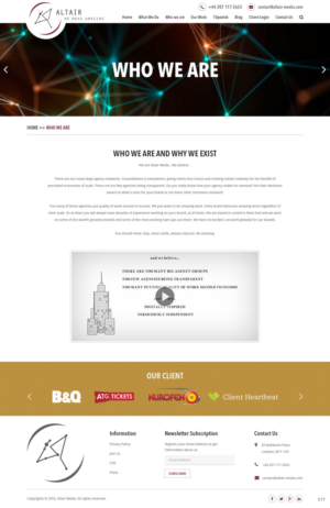Web Design by pb for this project | Design: #12766010