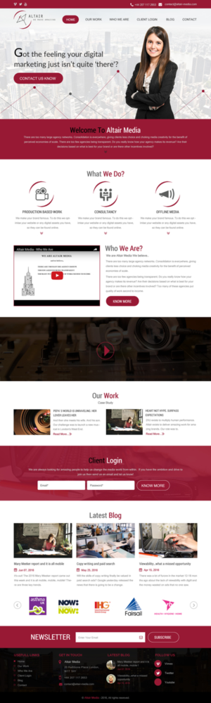 Web Design by rightway for this project | Design: #12512597
