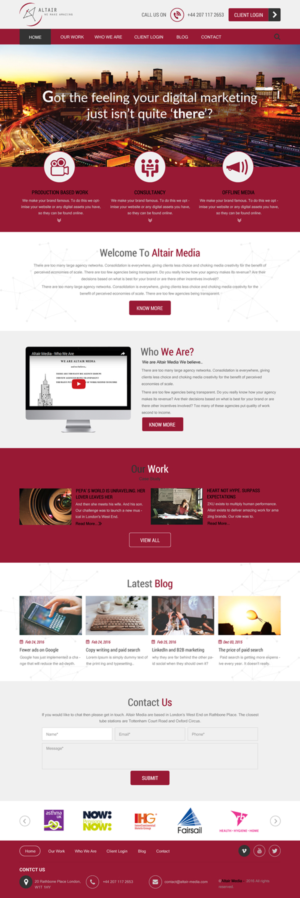 Web Design by rightway for this project | Design: #12512603