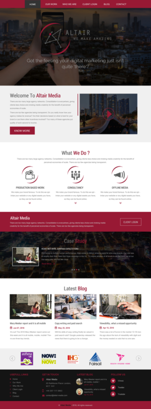 Web Design by rightway for this project | Design: #12512605