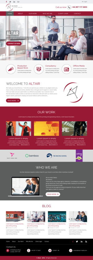 Web Design by rightway for this project | Design: #12512617