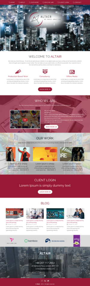 Web Design by rightway for this project | Design: #12512631