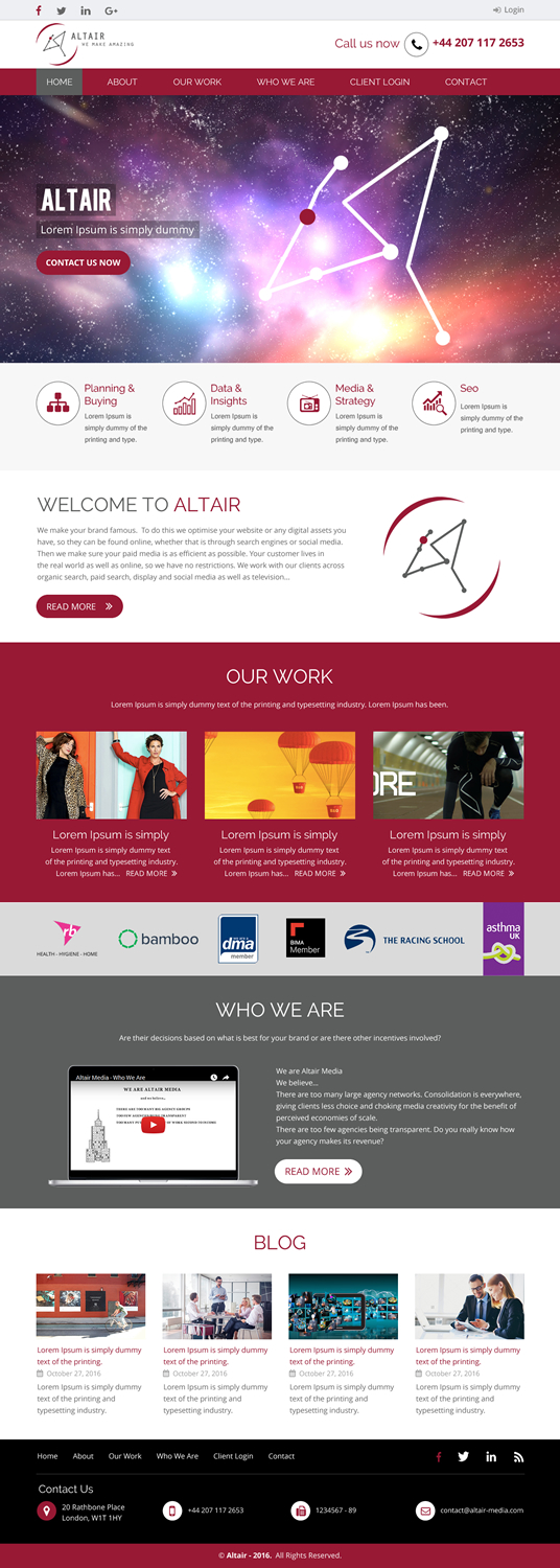 Web Design by rightway for this project | Design #12554973