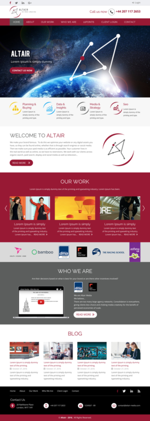 Web Design by rightway for this project | Design: #12566730