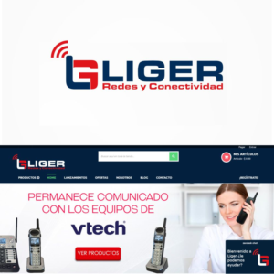 Liger. Redes y Conectividad. | Logo Design by south door