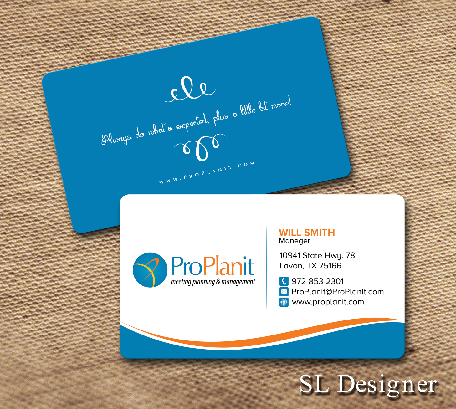Business Card Design by SL Designer for this project | Design: #12501250