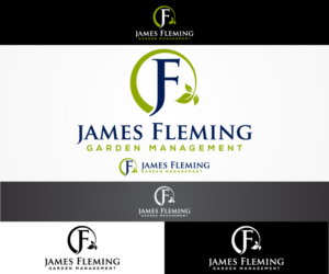 Logo Design by sangeloenriquez for James Fleming garden management  | Design #12515116