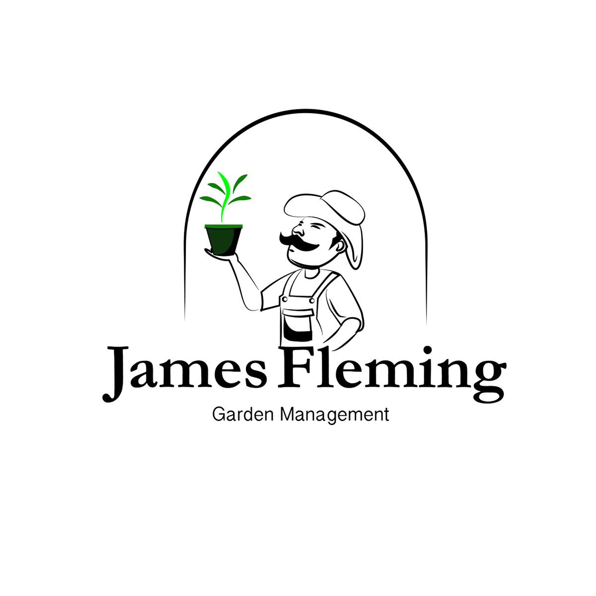 Logo Design by vickyle339 for James Fleming garden management  | Design #12586313