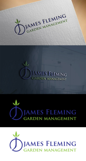 Logo Design by king solangi for James Fleming garden management  | Design: #12518625