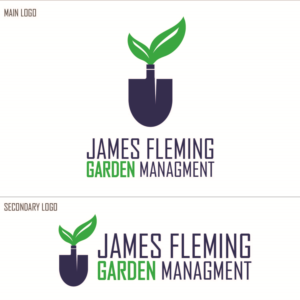 Logo Design by m.khamarulmuzamil for James Fleming garden management  | Design #12565004