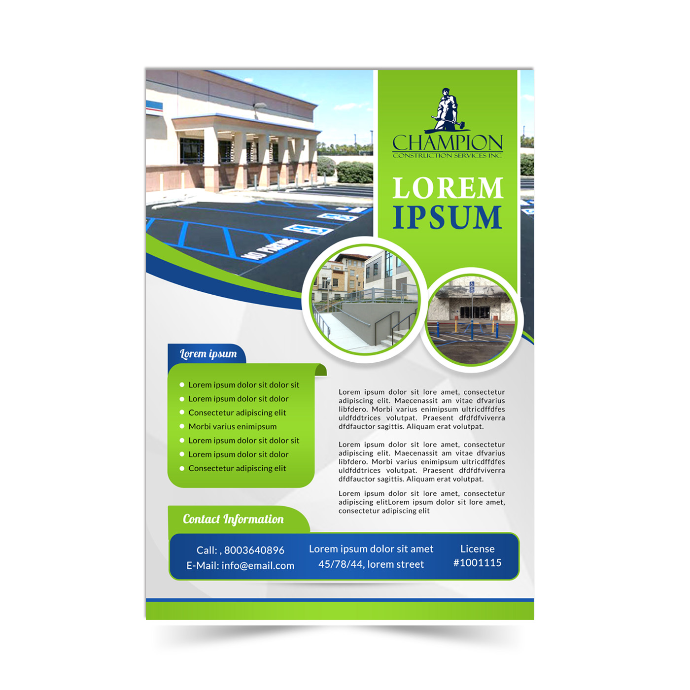 Flyer-Design von debdesign für Champion Inc. | Design #12773948
