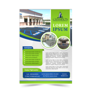 Flyer Design by debdesign for Champion Inc. | Design: #12773948
