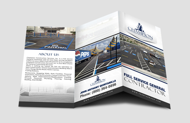 Flyer Design by creative.bugs for Champion Inc. | Design #12770478