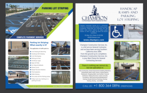 Flyer Design by meet007 for Champion Inc. | Design: #12737422