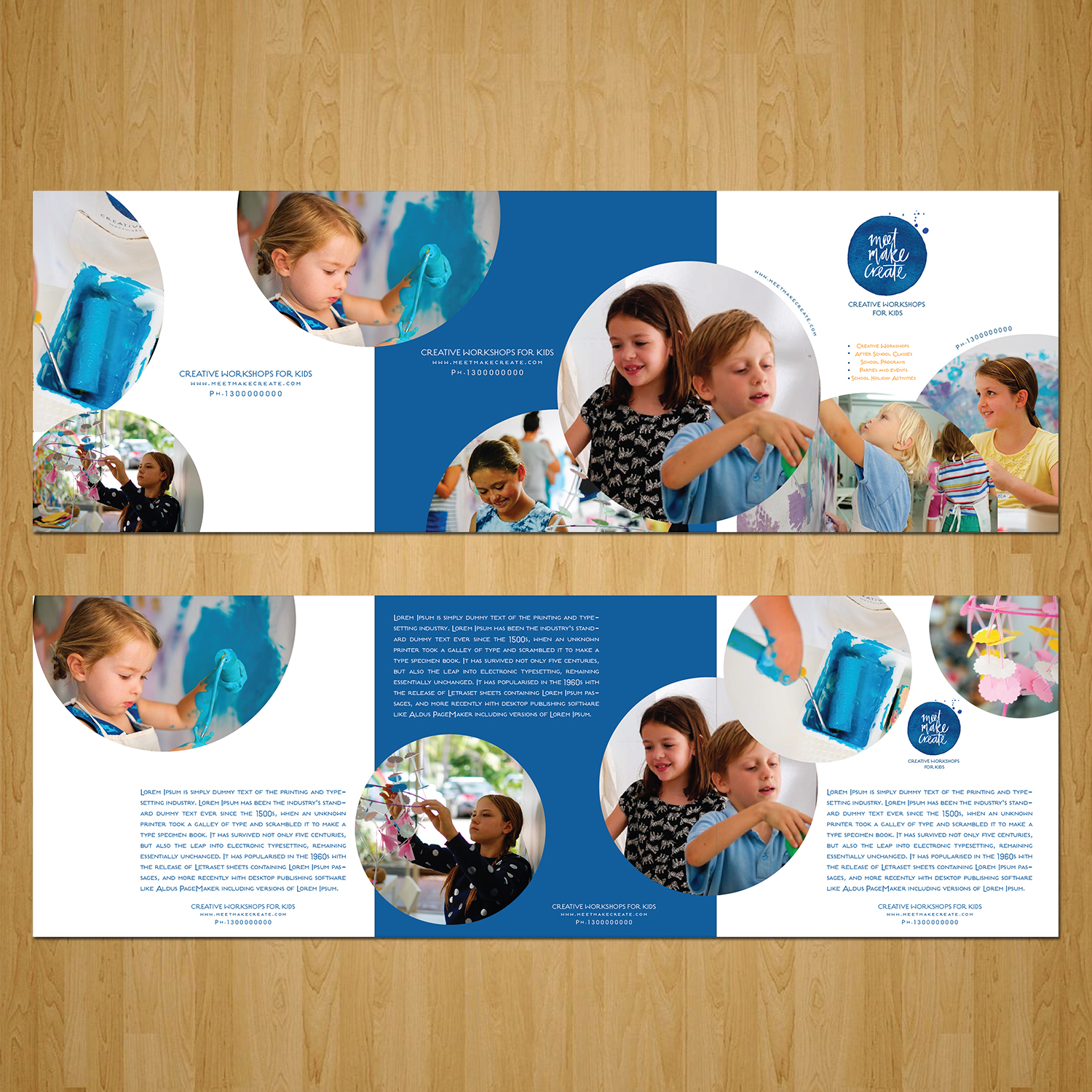 Diseño de Flyer por Designanddevelopment para Meet Make Create Pty Ltd | Diseño: #12562230