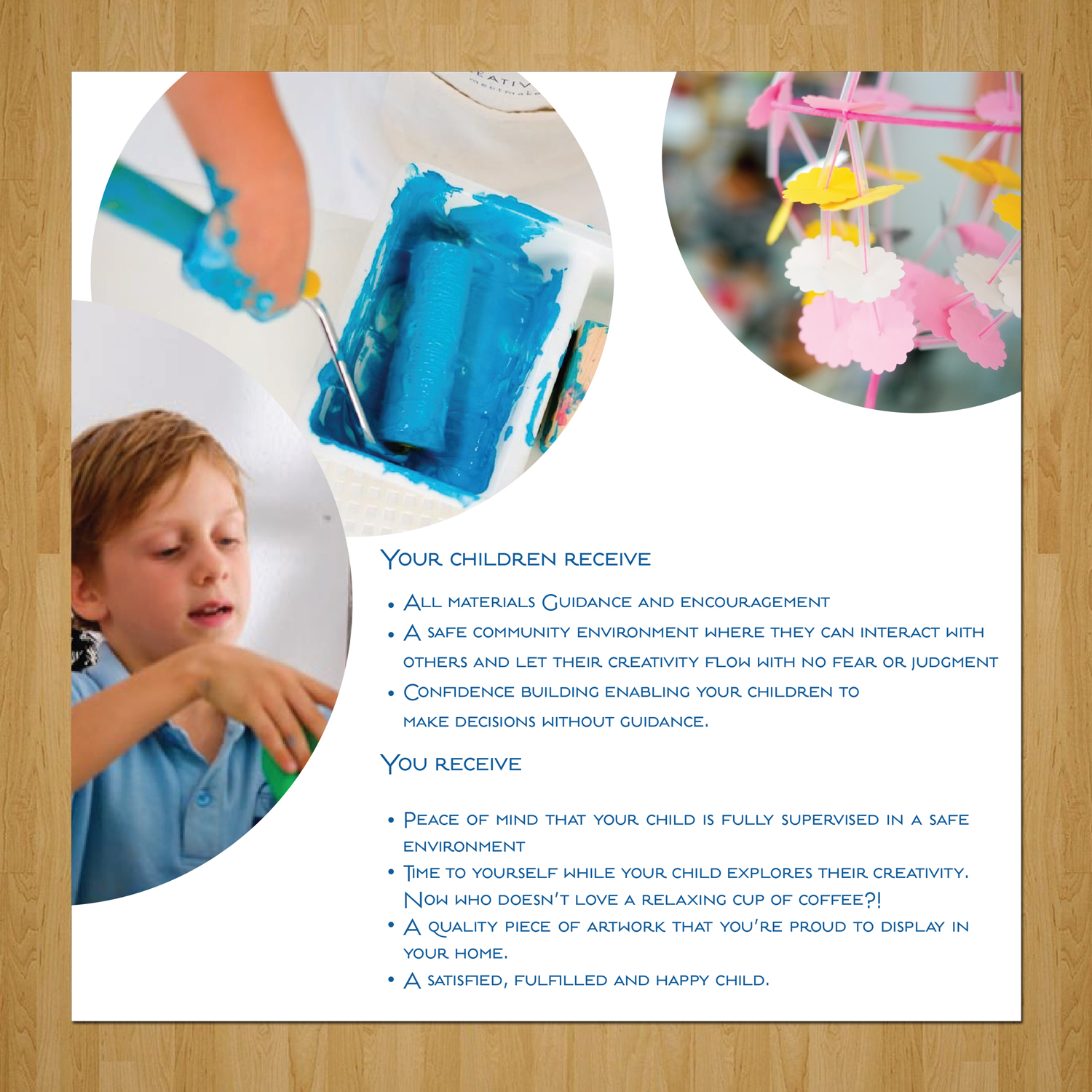 create a business flyer