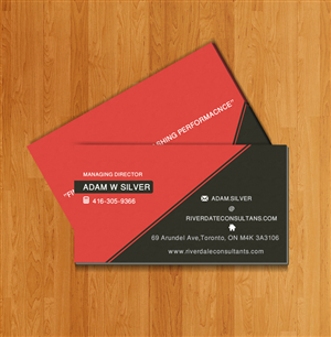 Business Card Design by adamhfarid for this project | Design: #2438117