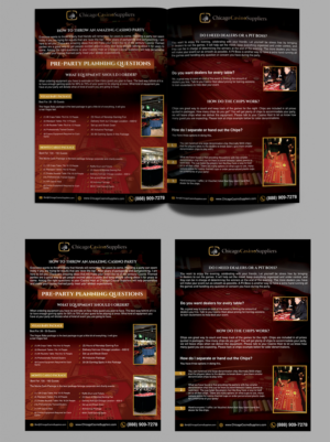 Flyer Design by ecorokerz for Chicago Casino Suppliers | Design: #12627046