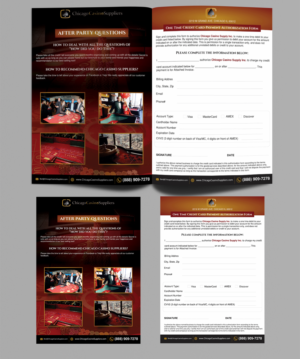 Flyer Design by ecorokerz for Chicago Casino Suppliers | Design: #12627049