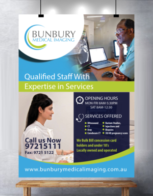 Poster Design by uk for Bunbury Medical Imaging | Design: #12528122