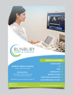 Poster Design by alex989 for Bunbury Medical Imaging | Design: #12554177